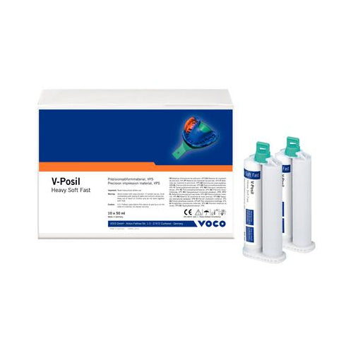 Voco 2568 V-Posil Heavy Soft Fast Impression Material Cartridges 50 mL 10/Pk EXP Mar 2026 Voco 2568 V-Posil Heavy Soft Fast Impression Material Cartridges 50 mL 10/Pk EXP Mar 2026